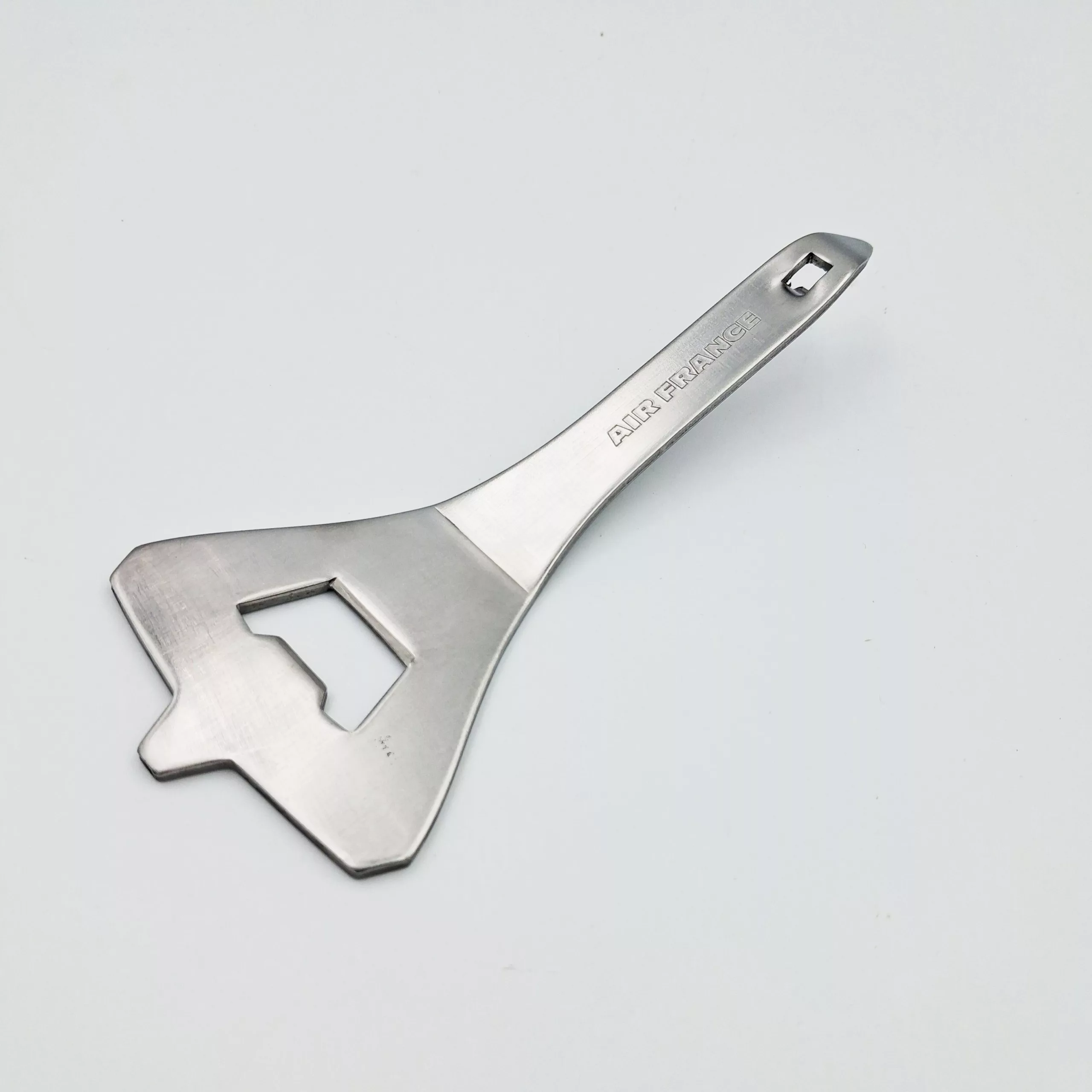 Air France Concorde 1976 inaugural flight steel bottle opener