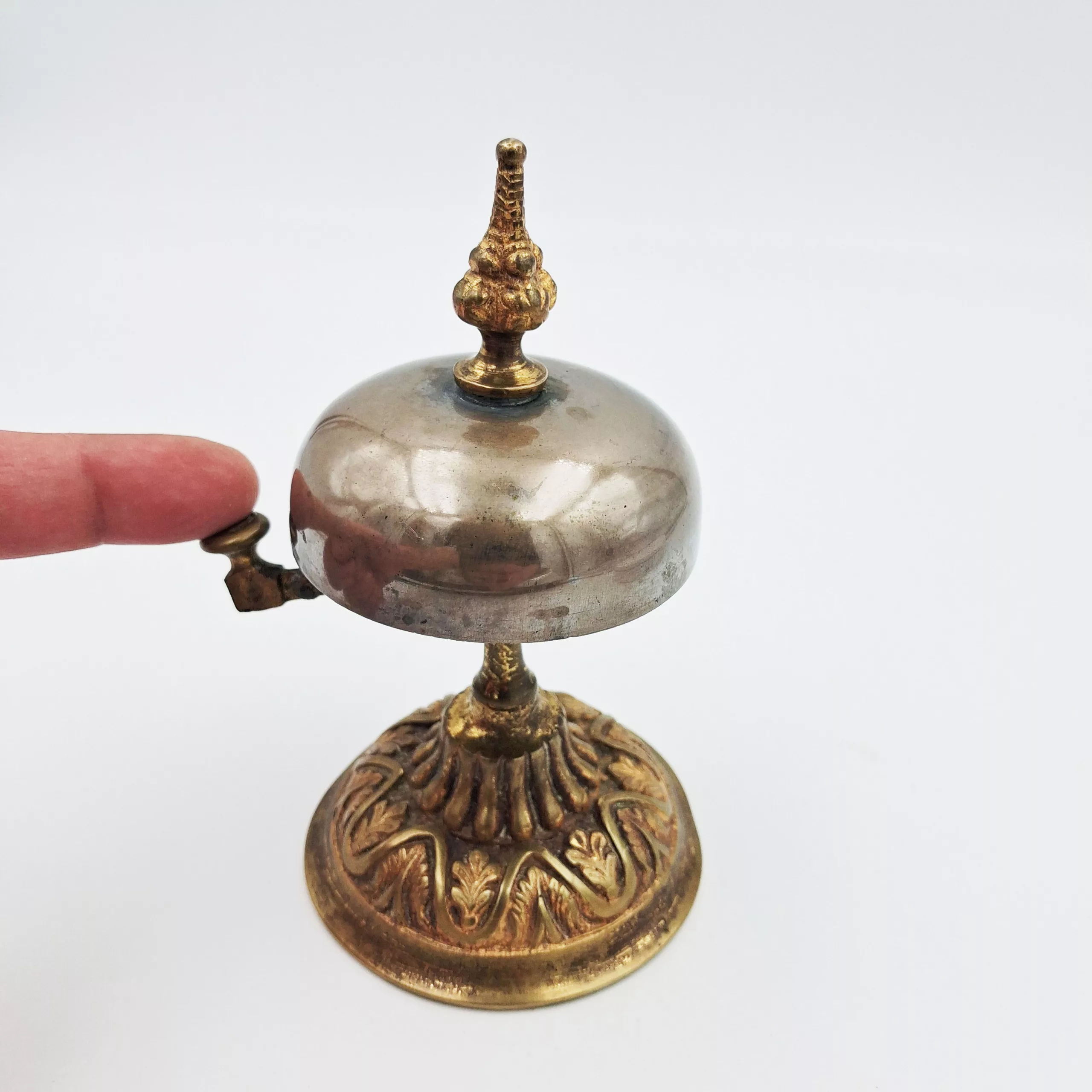Antique hotel reception bell end 19th early 20th