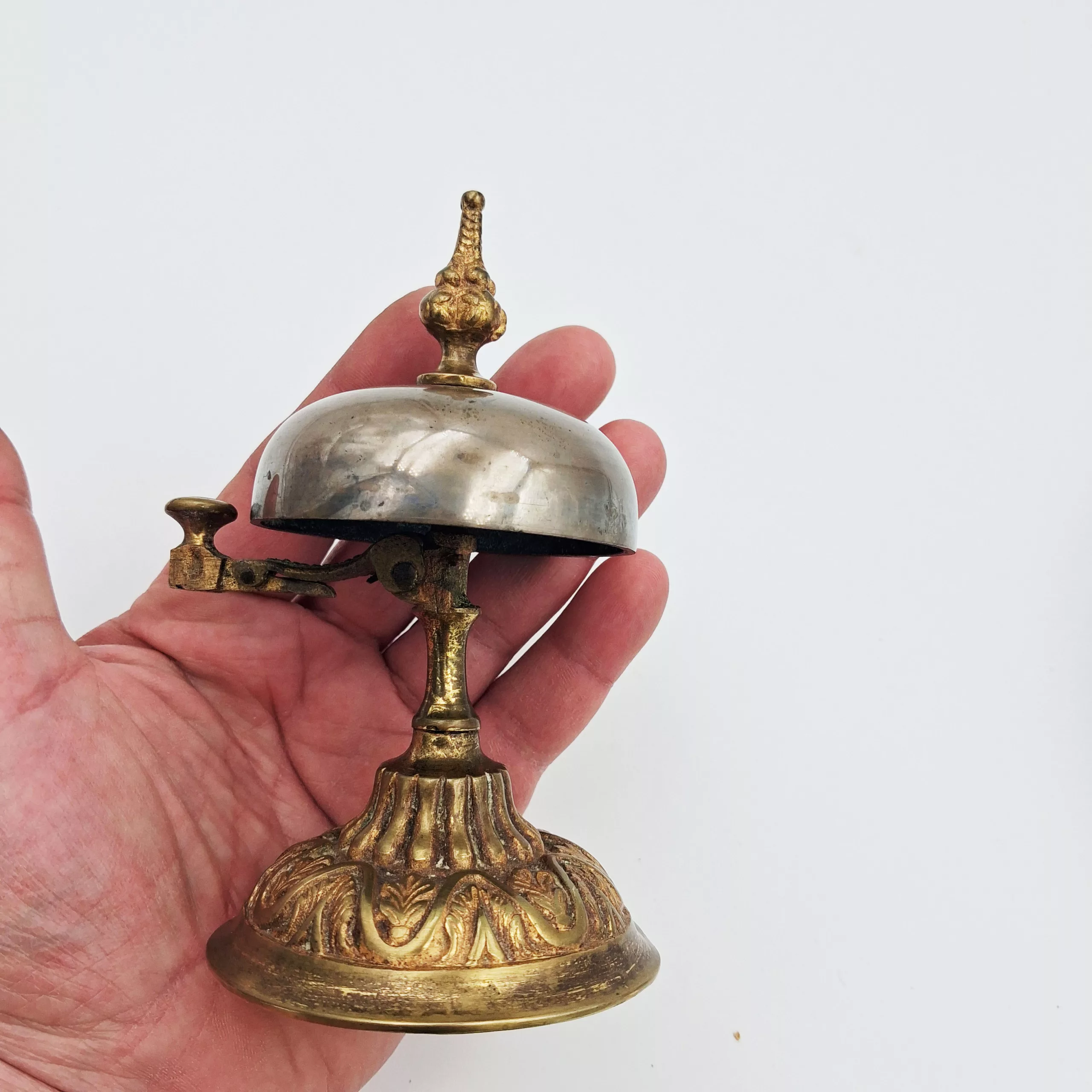 Antique hotel reception bell end 19th early 20th