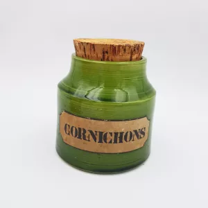 Mado Jolain 5 ceramic spice jars 1960s