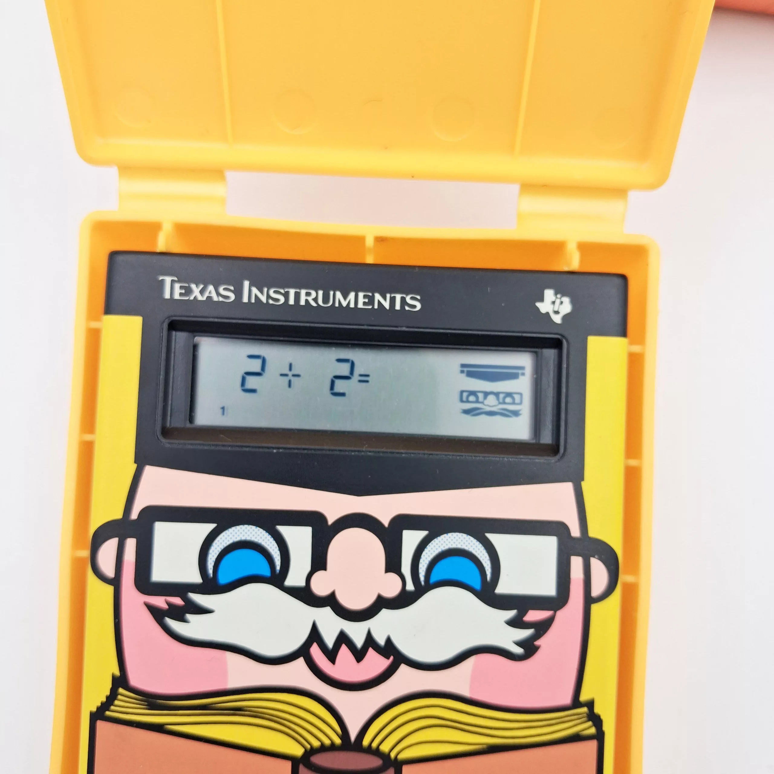 Texas Instruments Little Professor vintage calculator 1980s