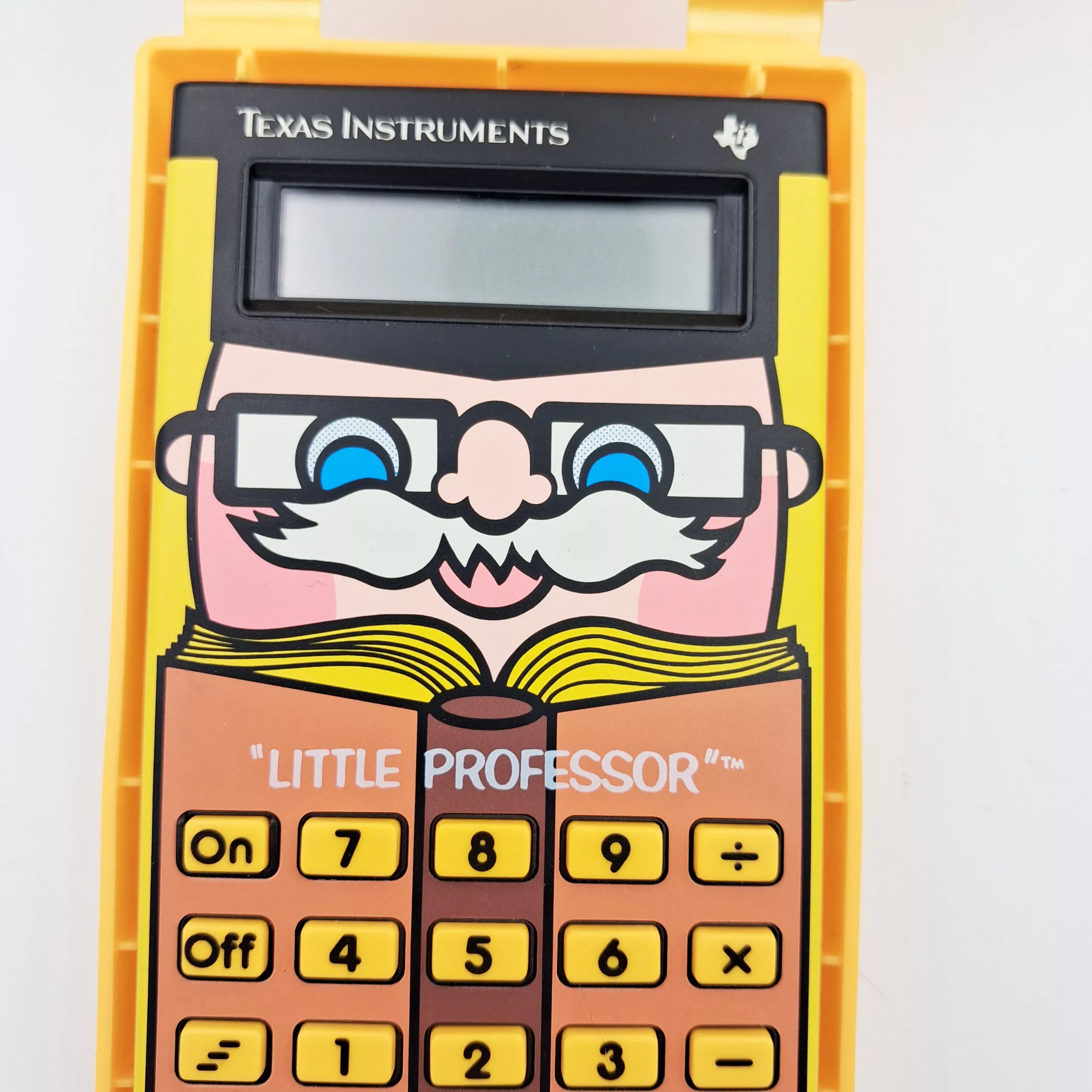 Texas Instruments Little Professor vintage calculator 1980s