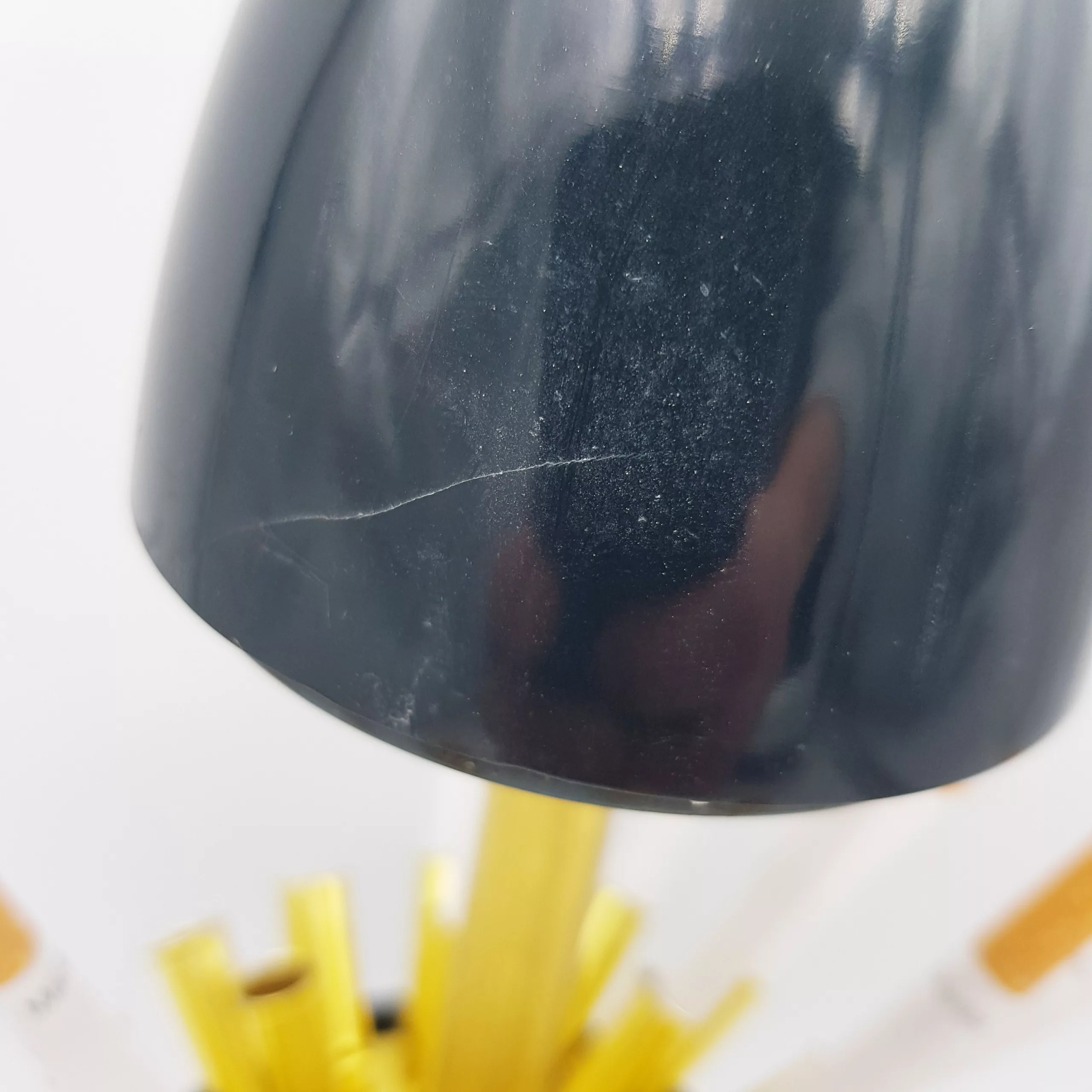 Vintage cigarettes dispenser shape of a bottle of cognac Hennessy musical box