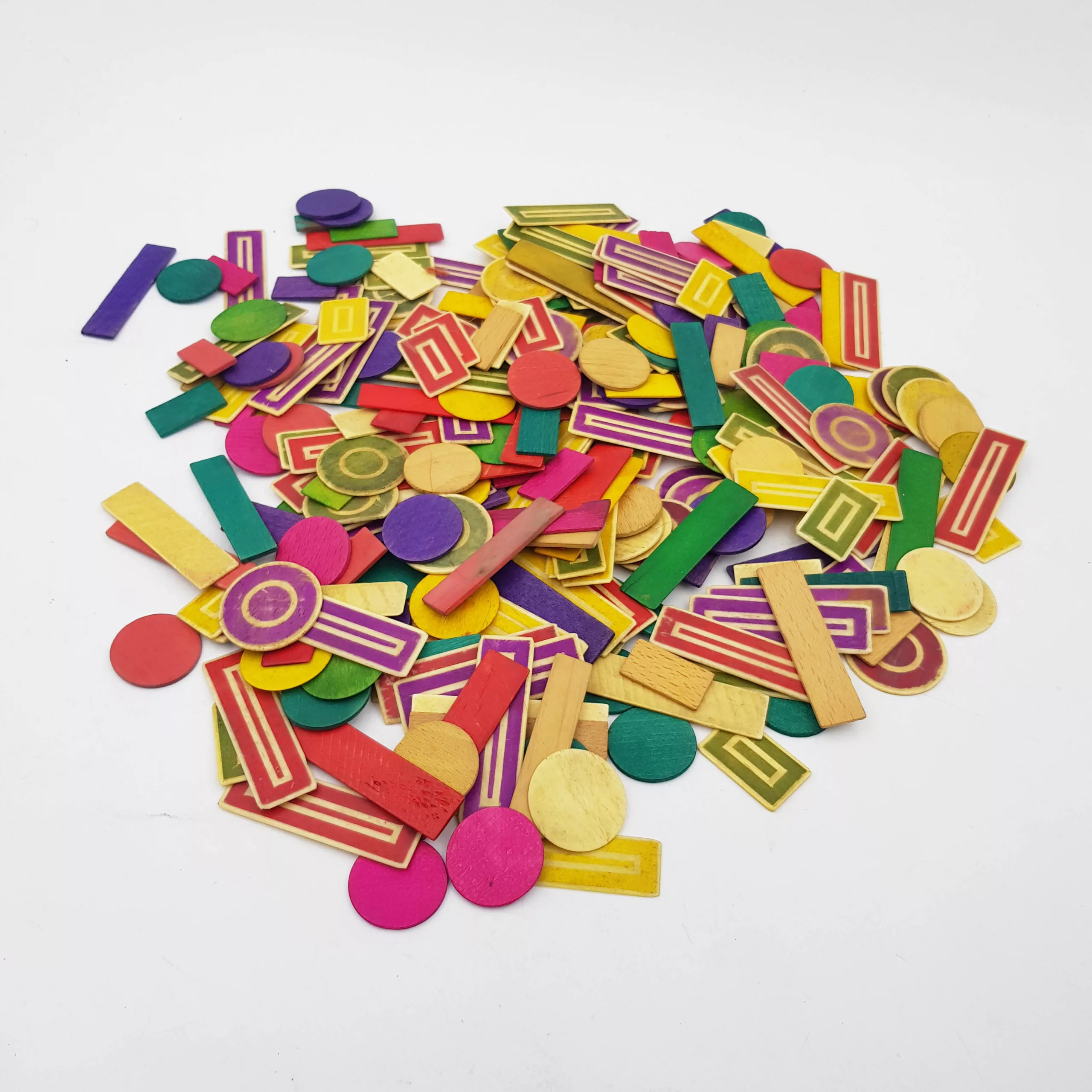 200+ vintage gaming counters wood and plastic