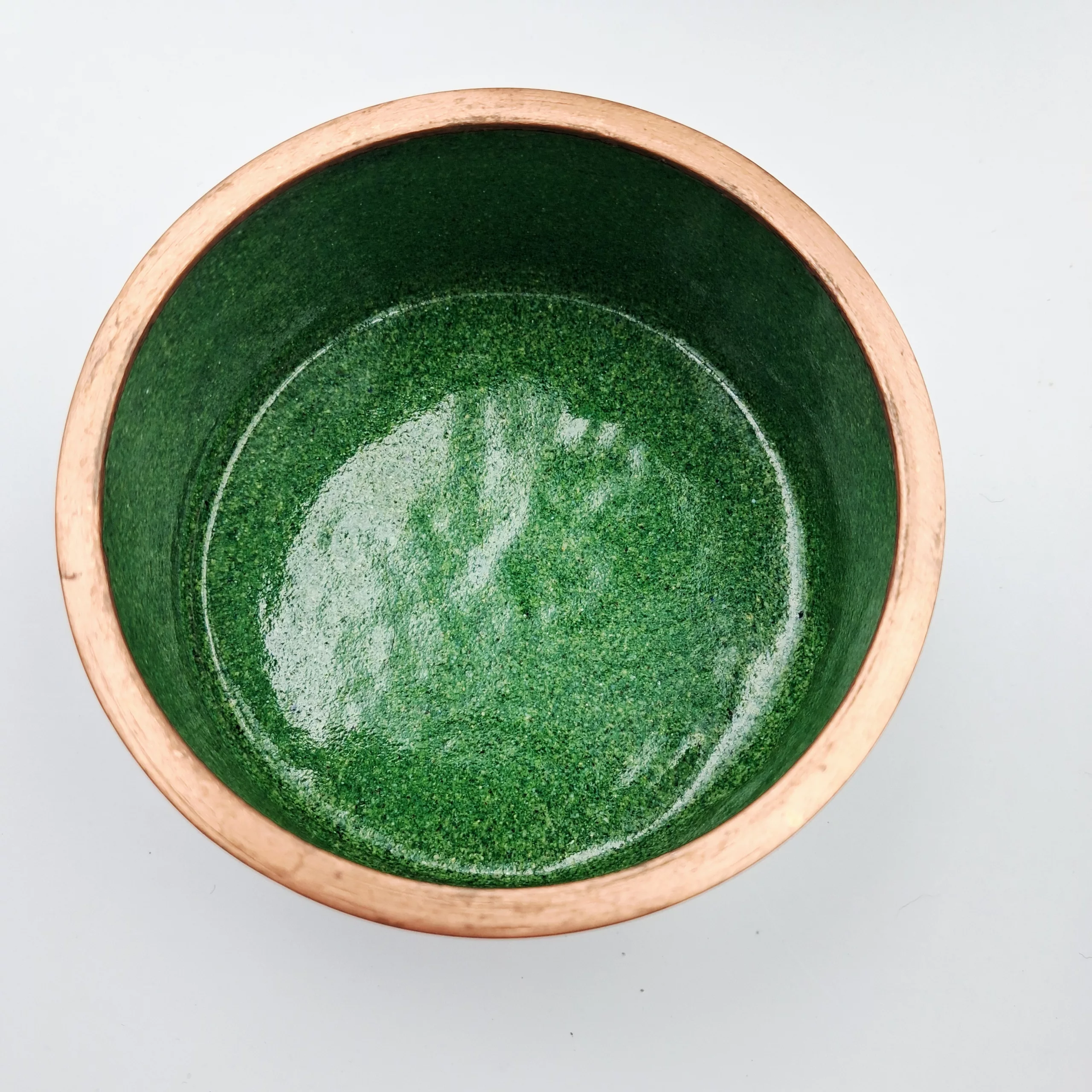 Fabienne Jouvin Small Tea Pot Rondo Cloisonne Enamel Copper Height 7"