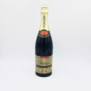 Vintage cigarettes dispenser shape of a bottle of champagne Mercier France