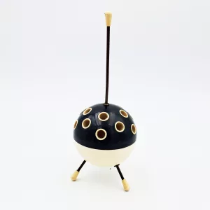 Vintage cigarettes dispenser Sputnik black & white