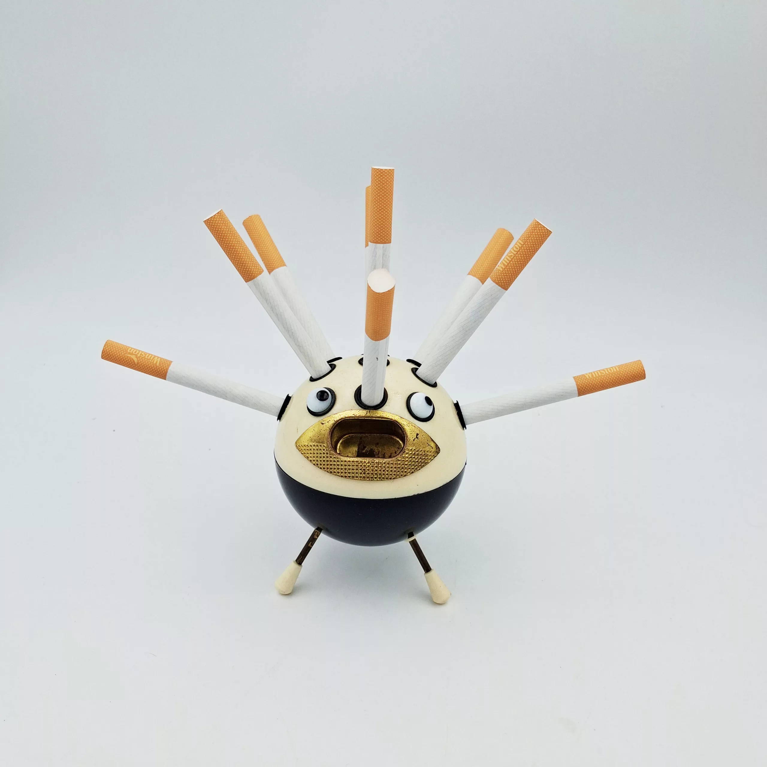 Vintage cigarettes dispenser Sputnik with ashtray